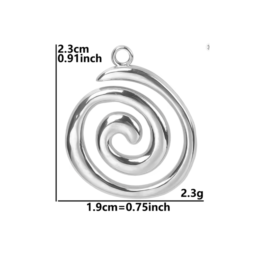 Charm Spirale Argent