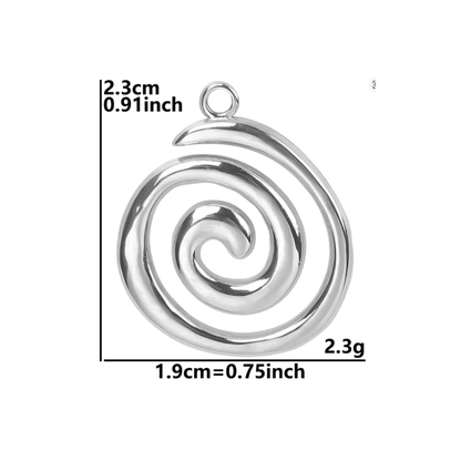 Charm Spirale Argent
