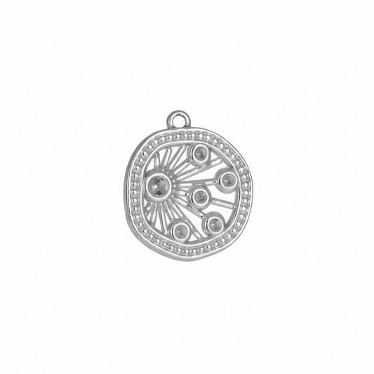 Charm Médaillon Argent