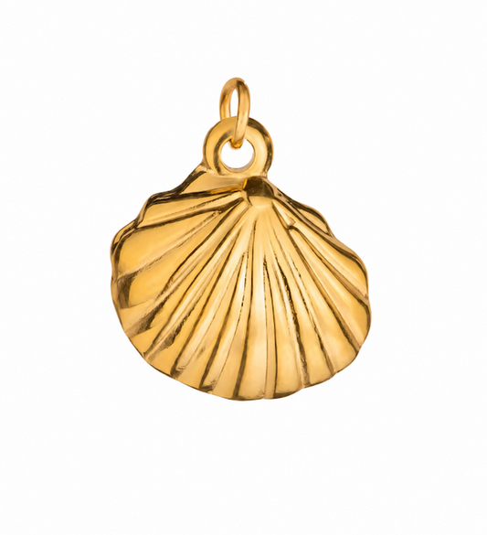 Charm Coquillage doré