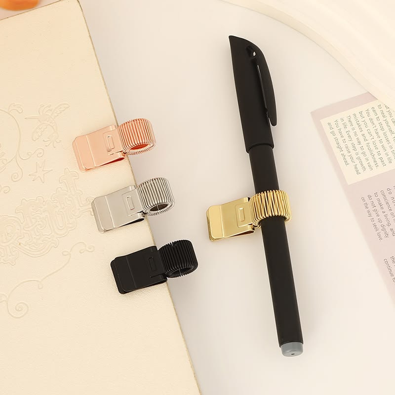 Metal Pen Holder Clip for Notebooks